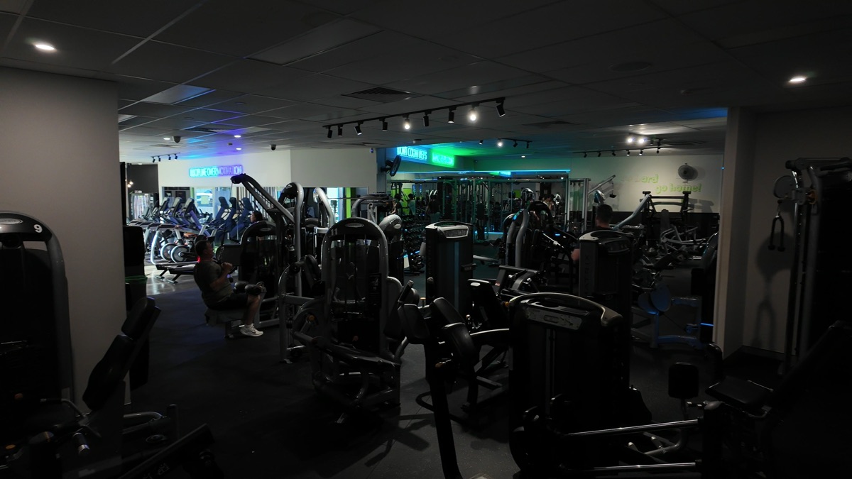Gym floor at ifeelgood Oxenford where Rise Rehab Group runs exercise physiology sessions