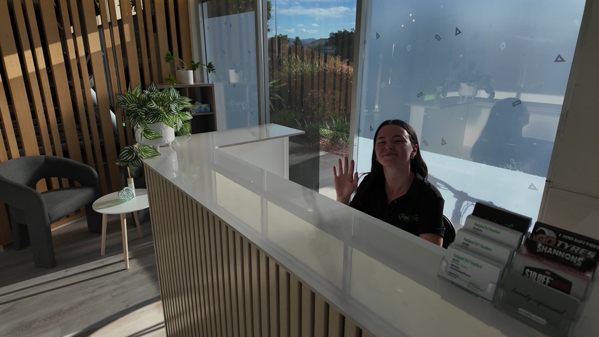 Reception at ifeelgood Oxenford